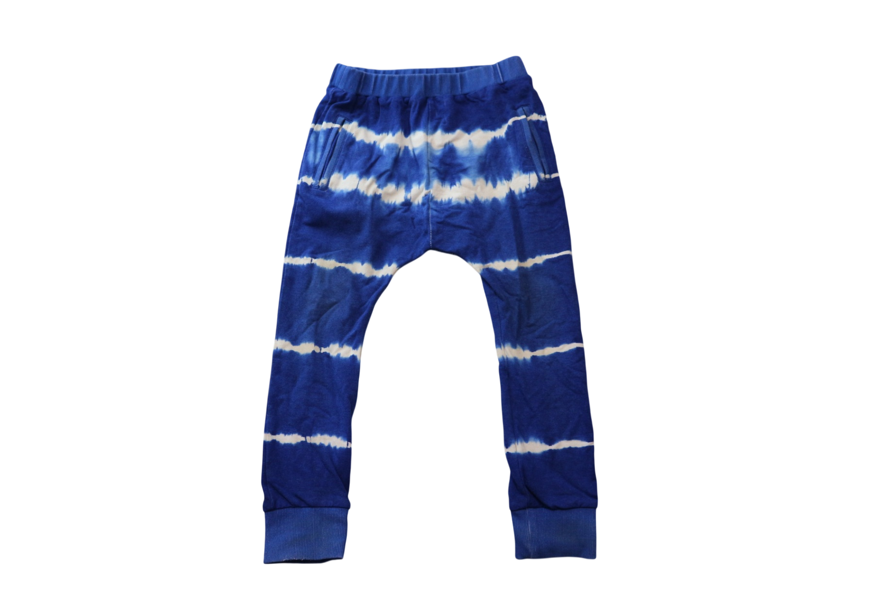 Minti Pants, Blue and White, 6