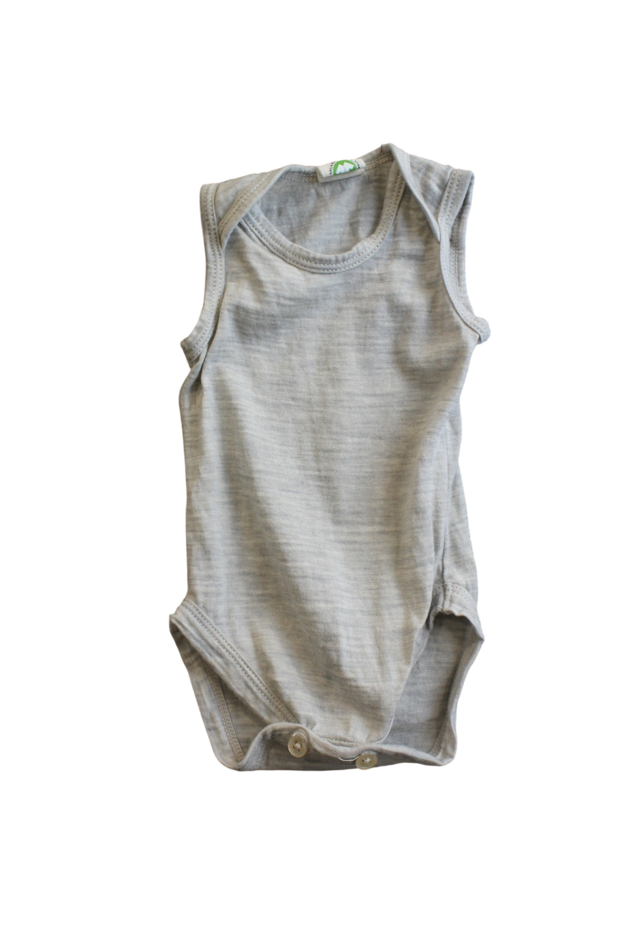 Nature Baby Bodysuit, Grey, 000