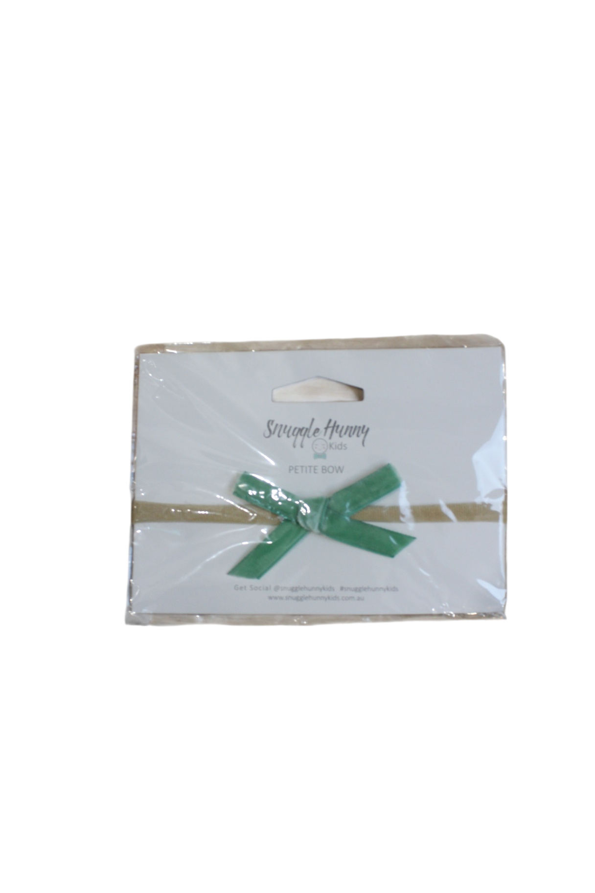 Snuggle Hunny Kids Hair tie, Green and Beige, One Size