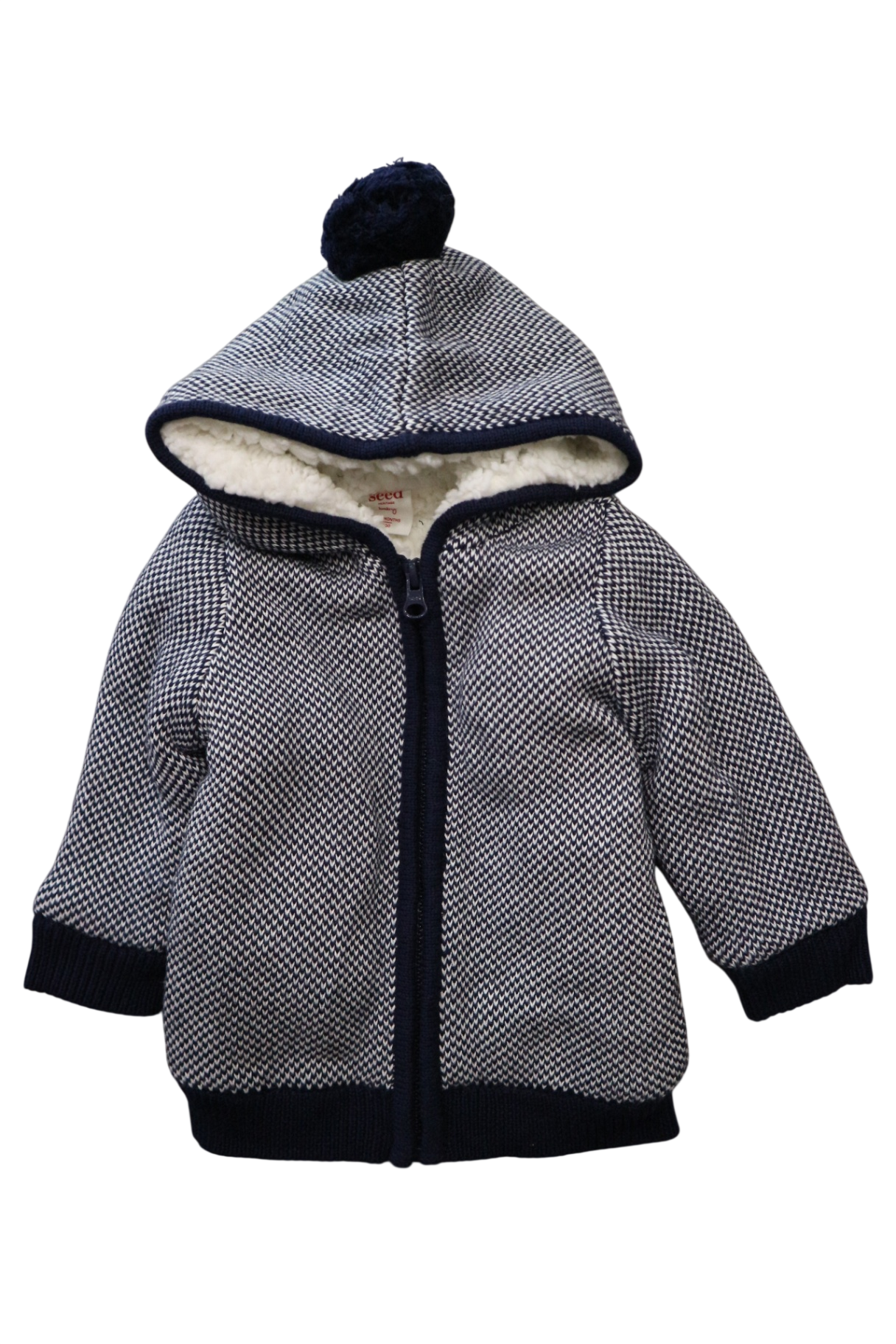 Seed Heritage Jacket, Navy and White, 000