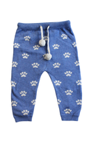 Purebaby Knit Leggings, Blue, 0