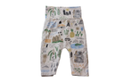 Halcyon Nights Leggings, Cream with multicolour print, 0-3m