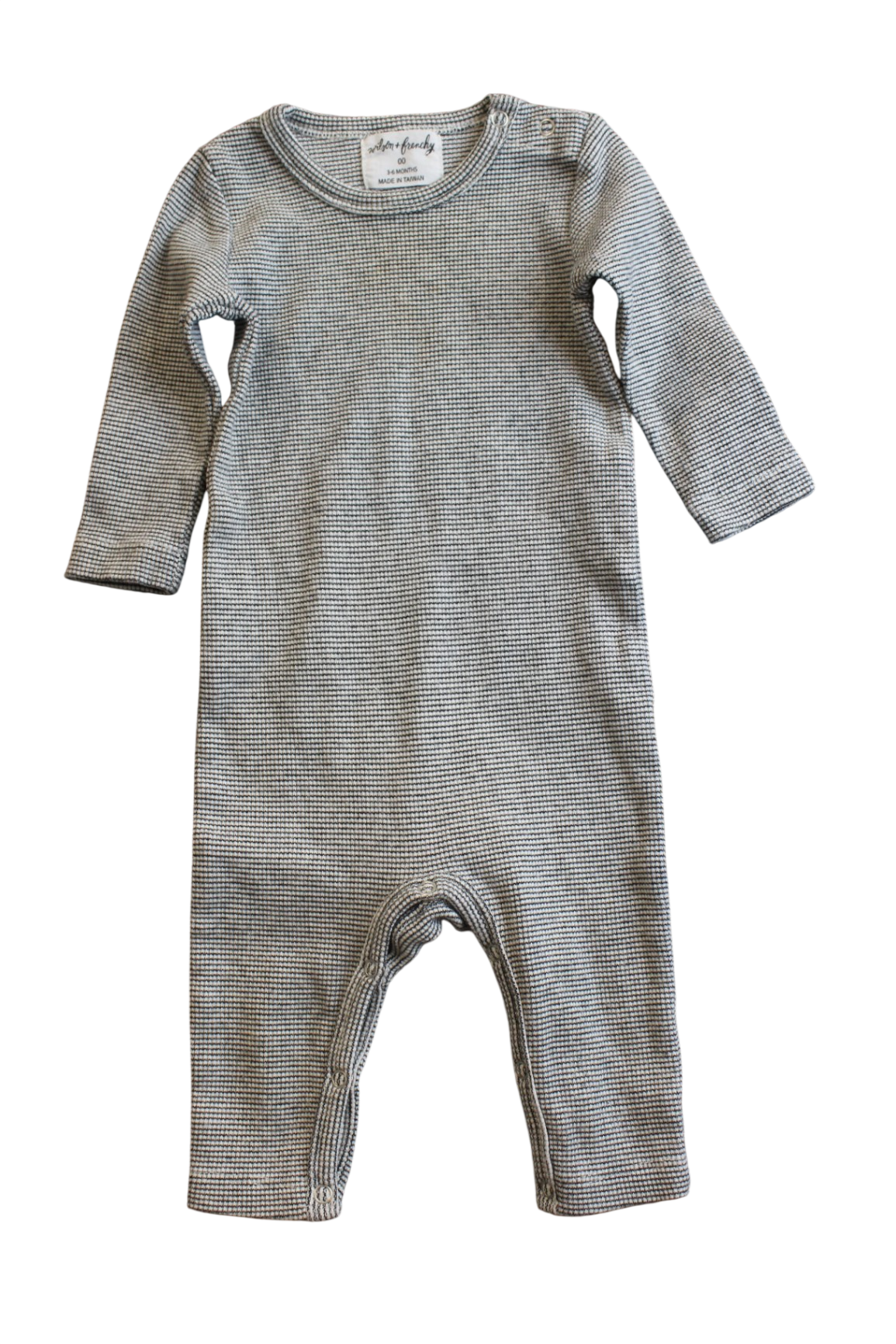 Wilson & Frenchy Jumpsuit, Grey and white, 00