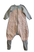 Love to Dream Sleepsuit, Grey/Pink, 2