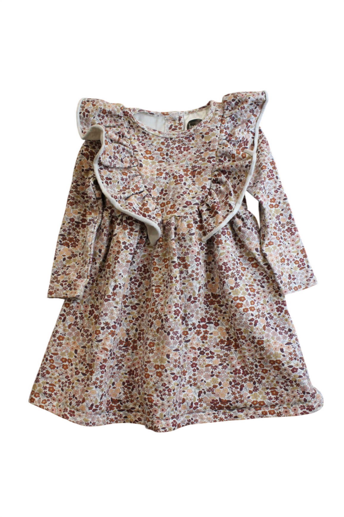Kapow Kids Dress, Cream/floral, 3