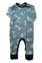 Milky Jumpsuit, Teal and navy, 00