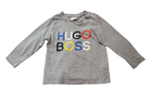 Hugo Boss Long-Sleeve T-Shirt, Grey, 2