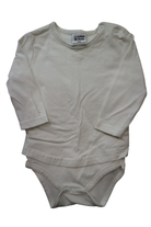 Cracked Soda Bodysuit, White, 00