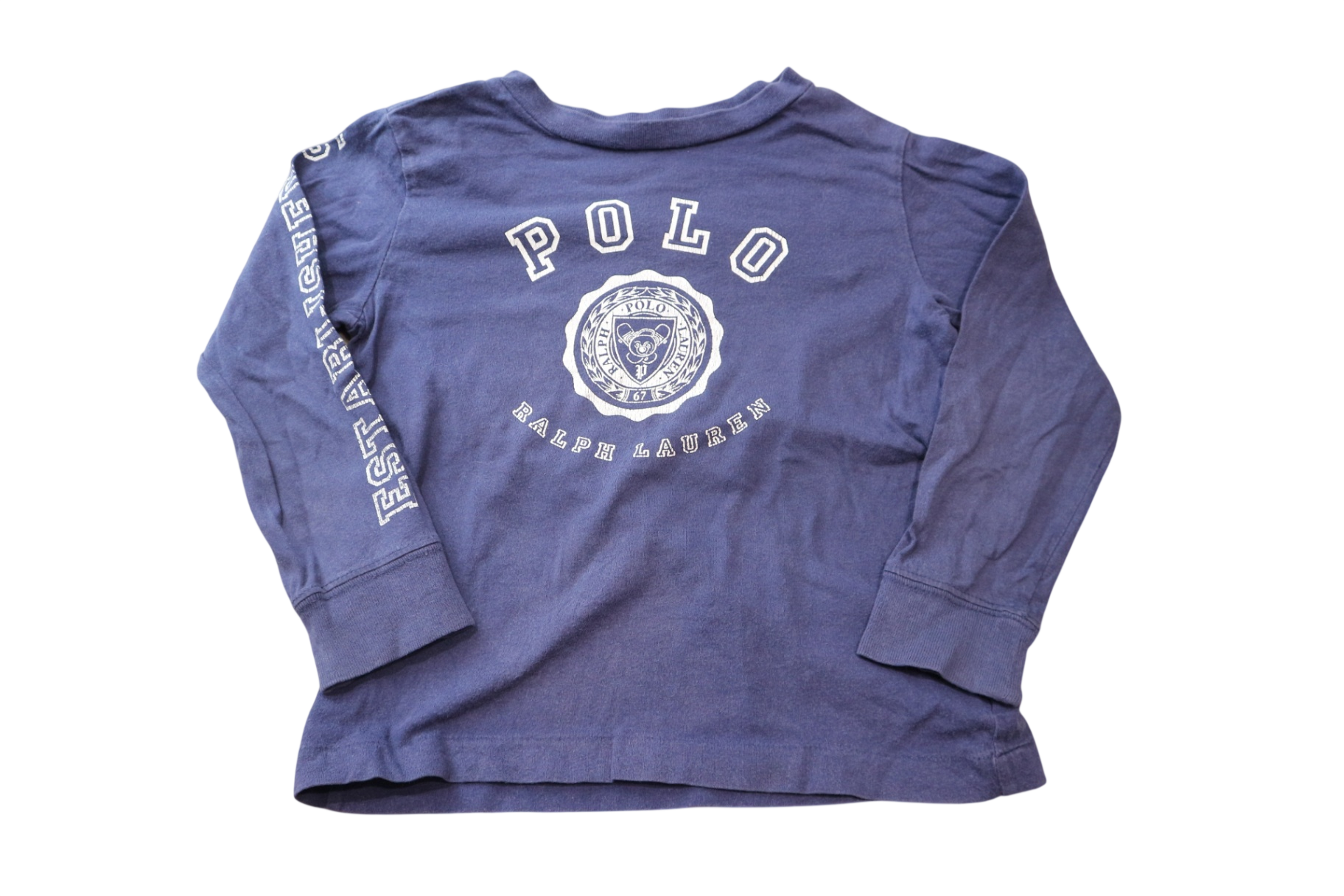 Polo Ralph Lauren Long-Sleeve T-Shirt, Blue, 3