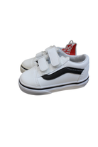 Vans Sneakers, White and Black, US 4/EUR 19