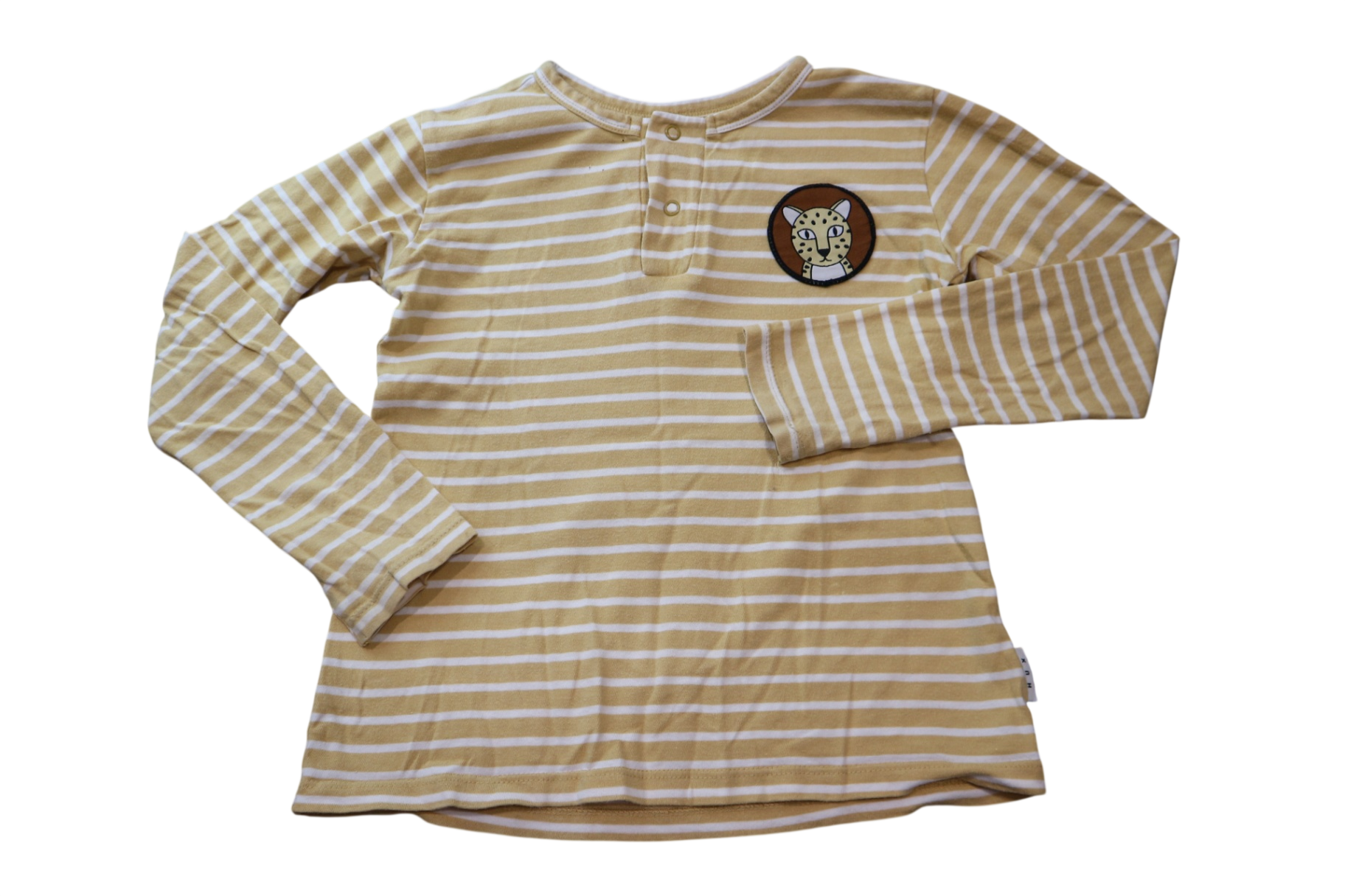 Hux Long-Sleeve T-Shirt, Yellow and white, 6