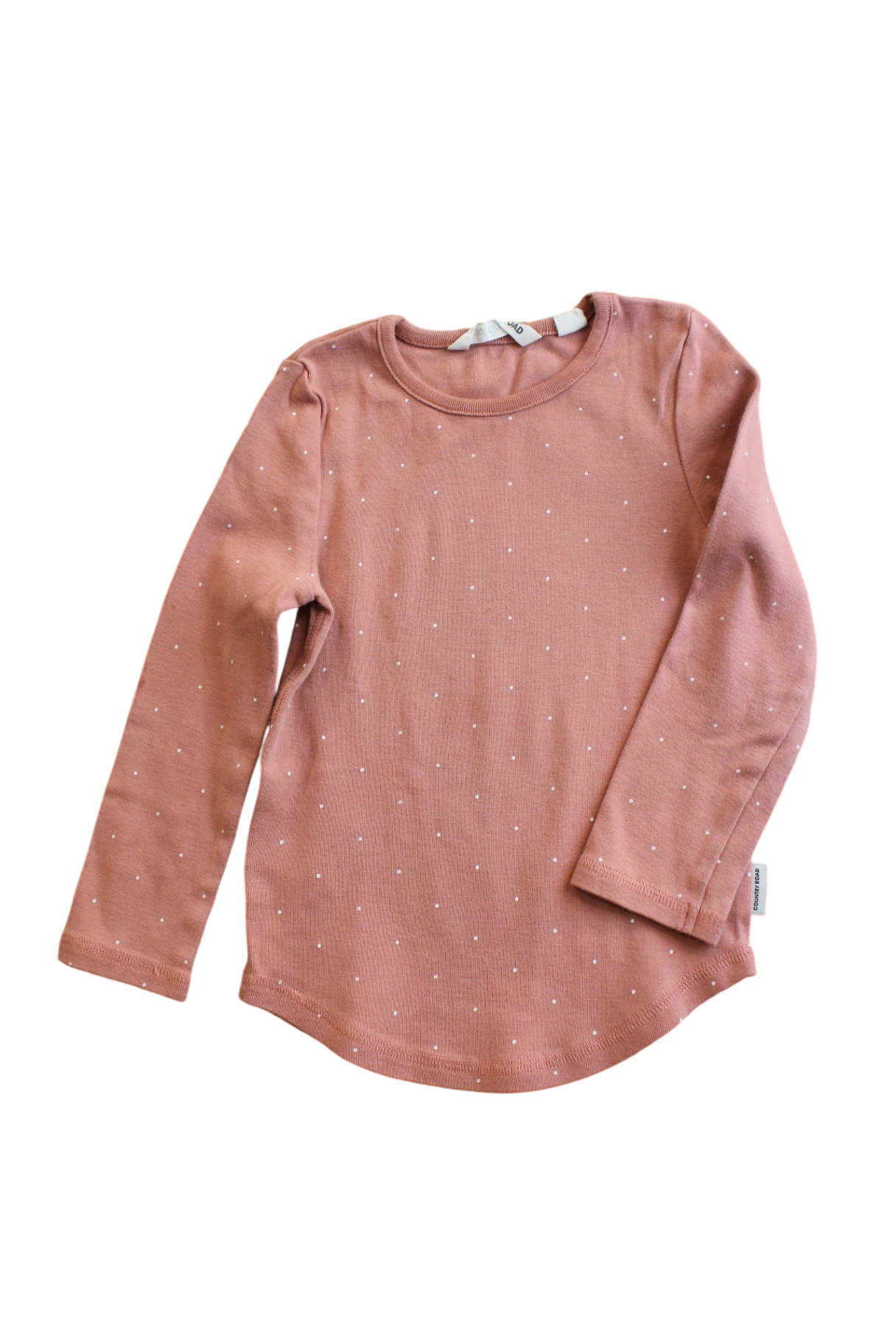 Country Road Long-Sleeve T-Shirt, Dusty pink, 3