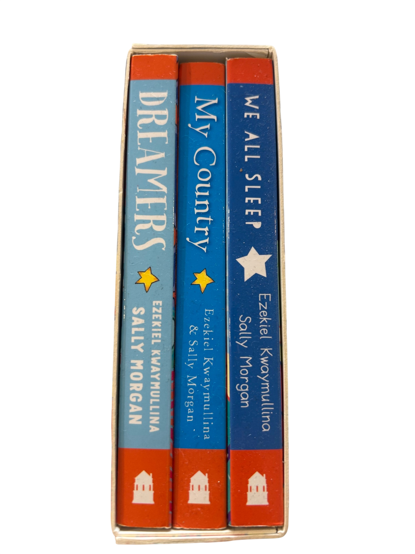 Beneath the stars Boardbook 3 set, Blue,