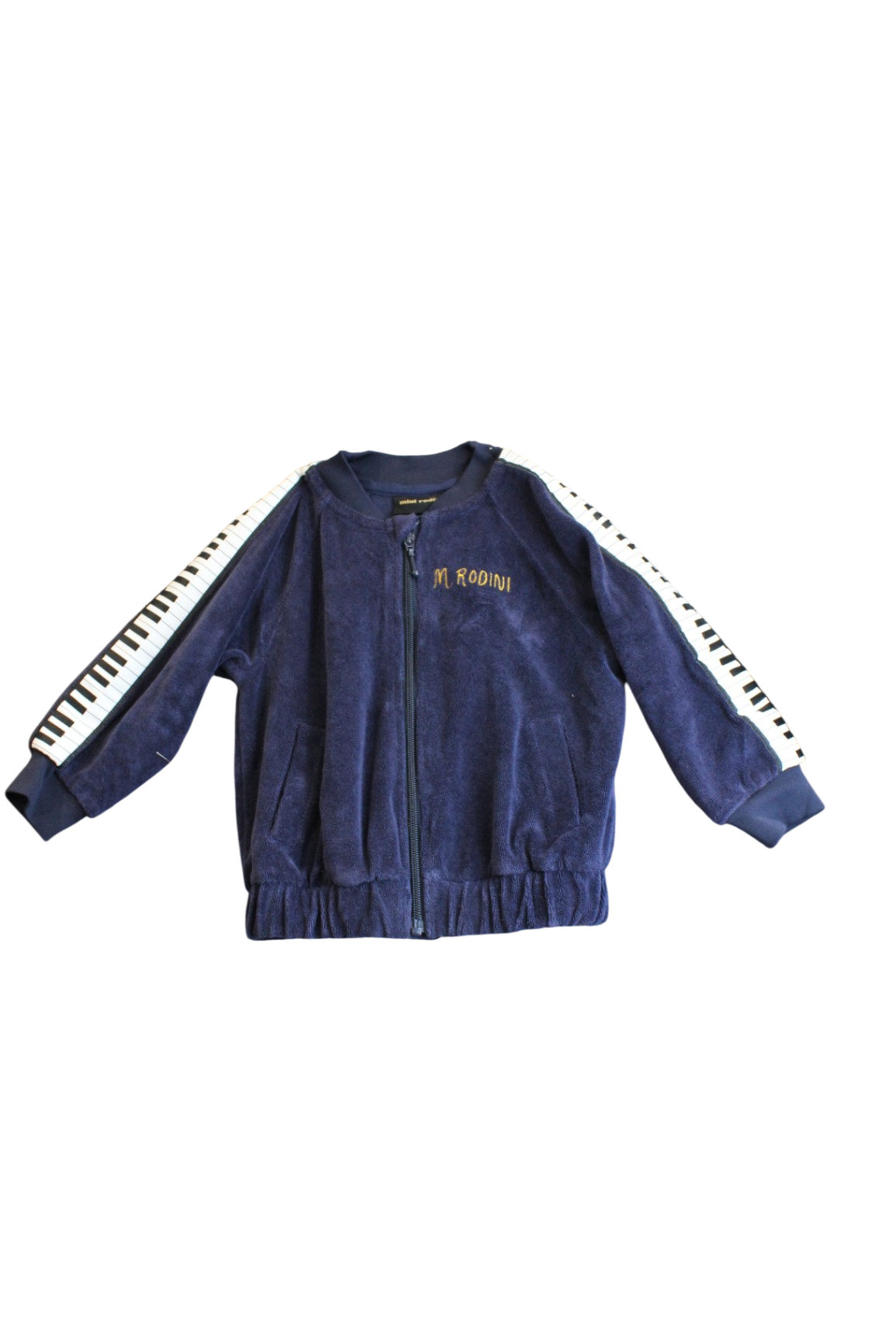 Mini Rodini jumper, Navy blue. keys, 2-3