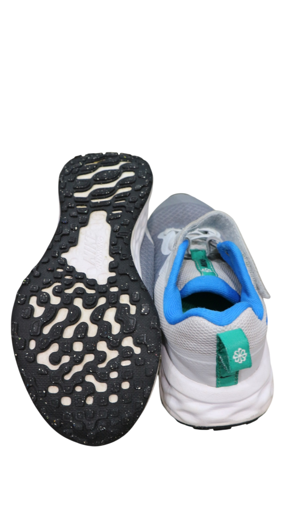 Nike Sneakers, Grey, blue, white, green, EU29.5/US12