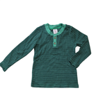 Seed Long-Sleeve T-Shirt, Green/black stripe, 1