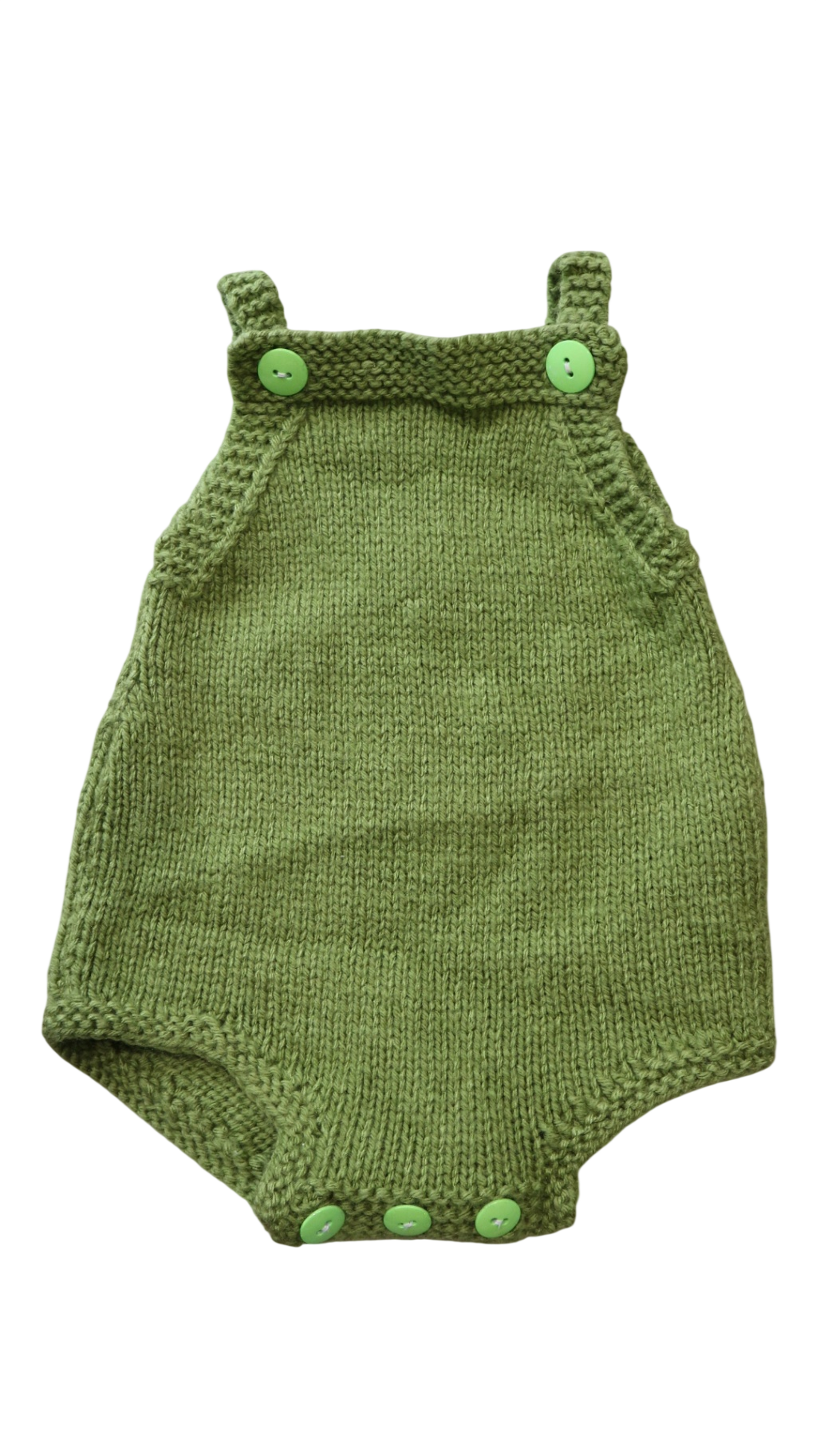 Handmade Romper, Green, 00