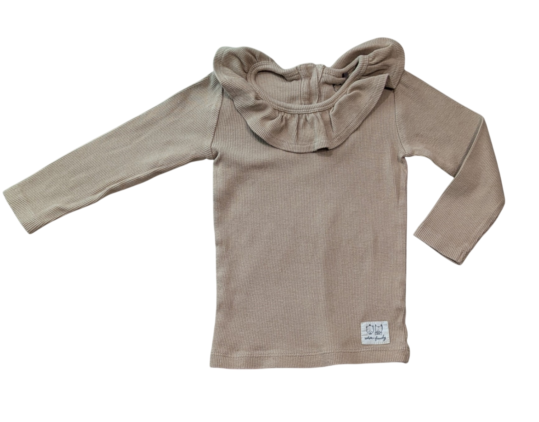 Wilson & Frenchy Long-Sleeve T-Shirt, Beige/tan, 1