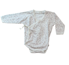 Jamie Kay Bodysuit, White with pink floral print, 2