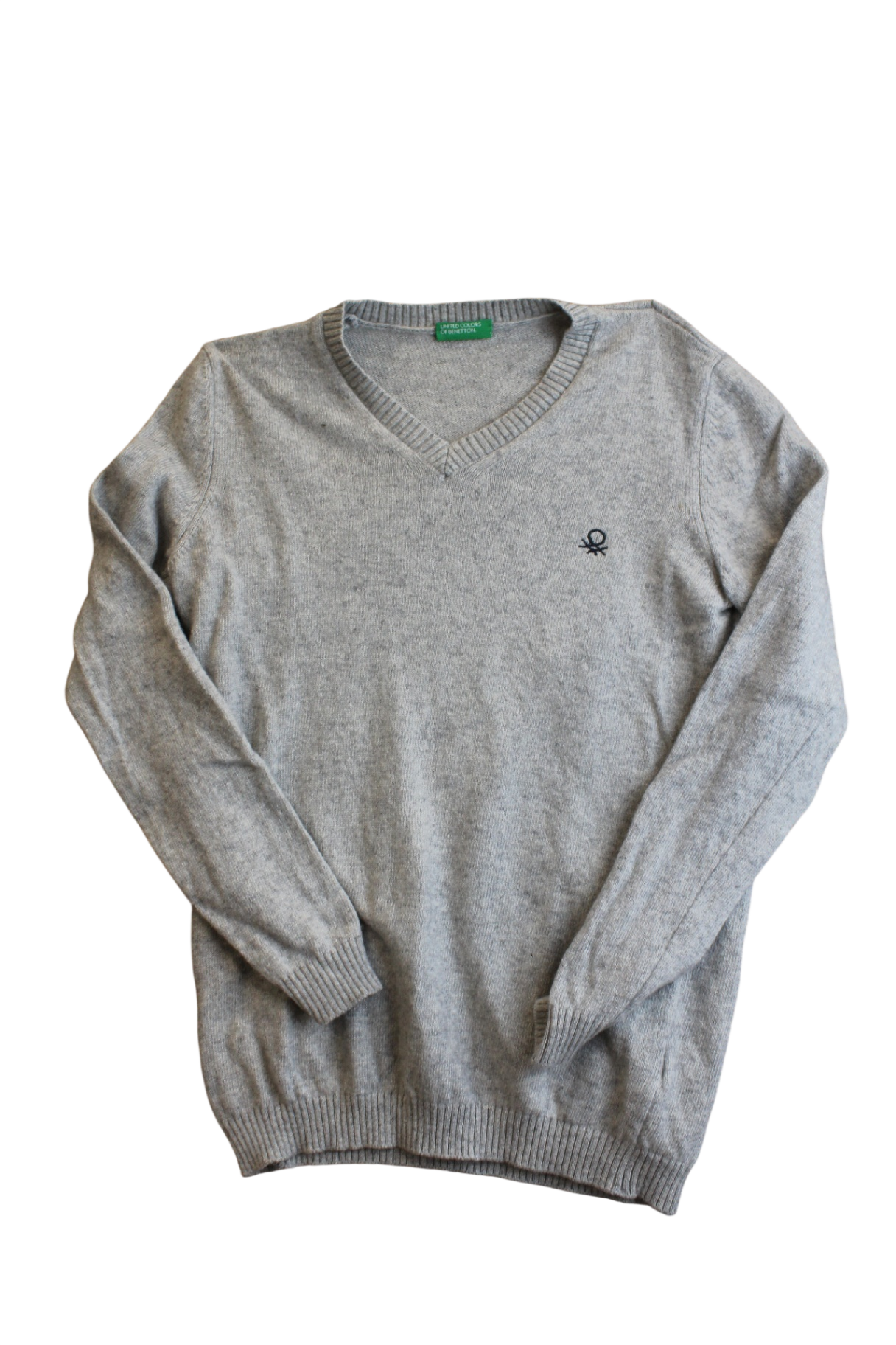 United Colors of Benetton Jumper, Grey, 7-8