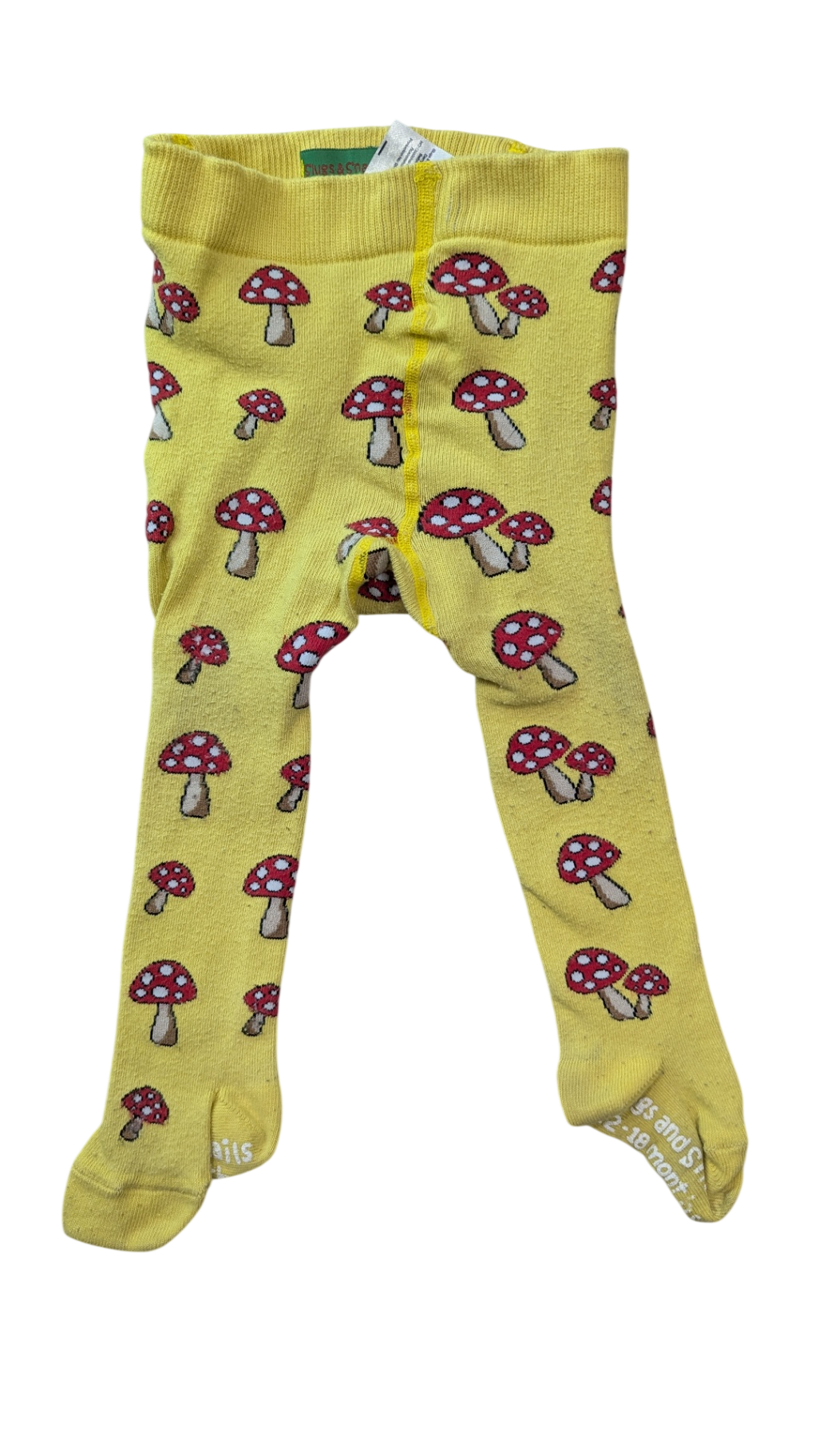 Slugs & Snails Tights, Yellow, 1