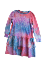 Minti Dress, Pink, Blue, Purple, 5