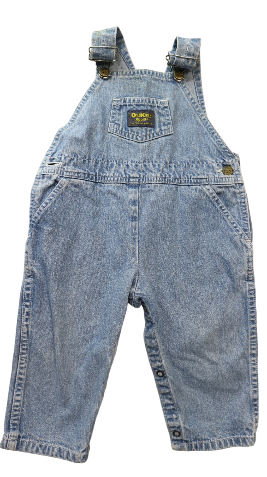 *OshKosh B'gosh Overalls, Blue denim, 2