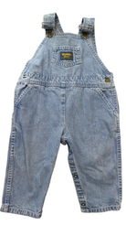 *OshKosh B'gosh Overalls, Blue denim, 2