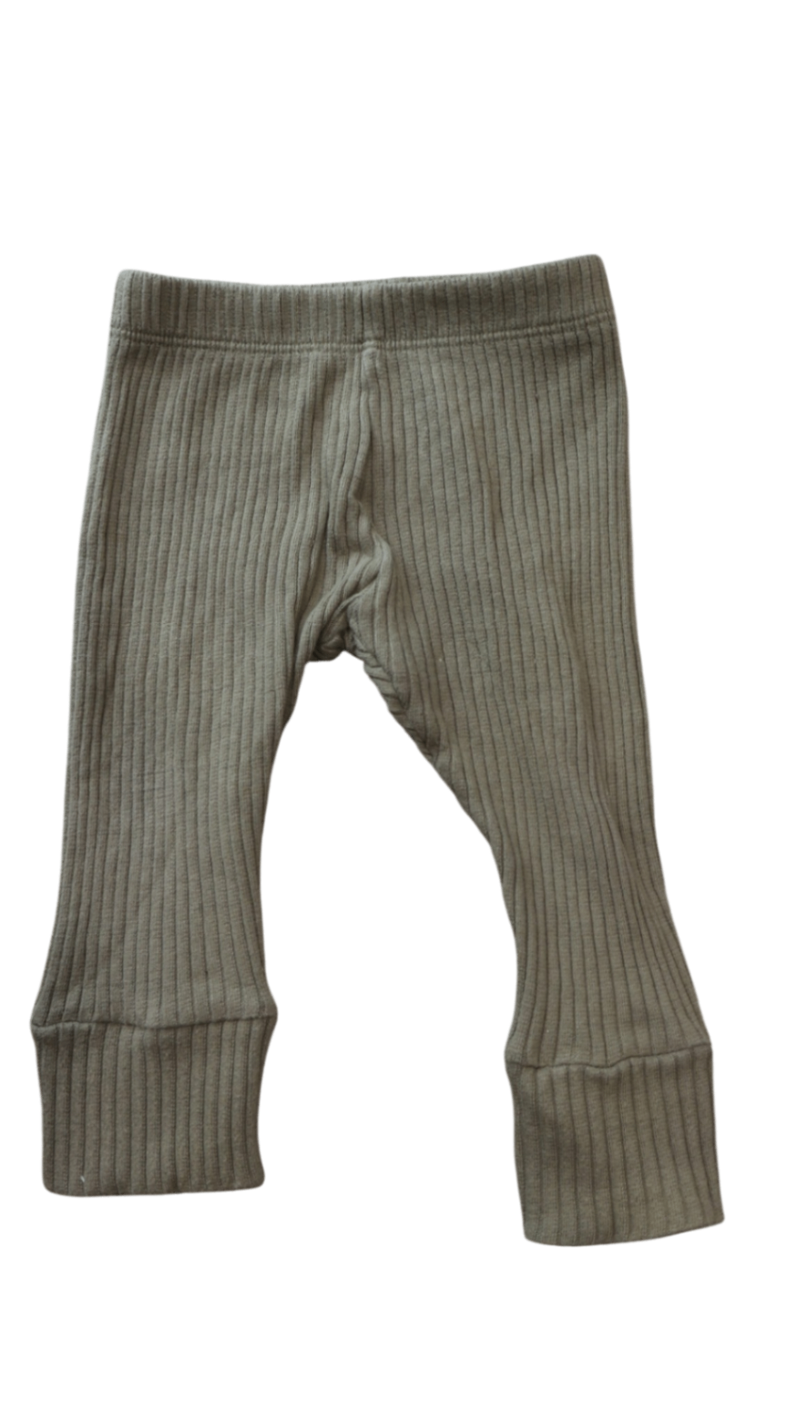 The Simple Folk Leggings, Taupe Grey, 6-9M