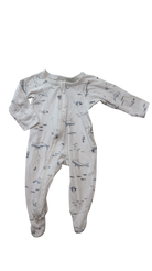 Purebaby Jumpsuit, White Multi, 000