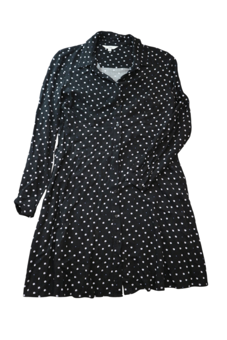 Ripe Maternity Dress, Black White Daisies, S