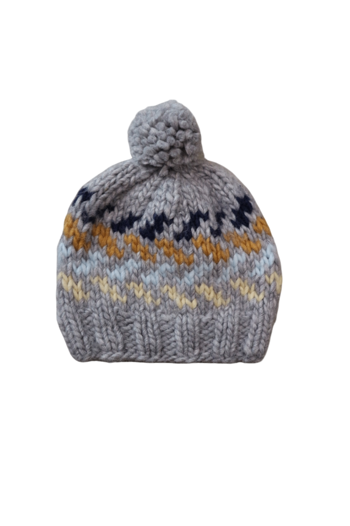 Acorn Beanie, Grey Multi, XL
