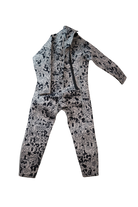 FANTS Wetsuit, Bacl Grey Multi, 4