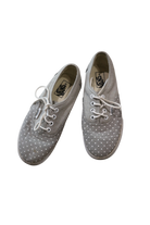 Vans Shoes, Grey White Polka Dots, US 13K