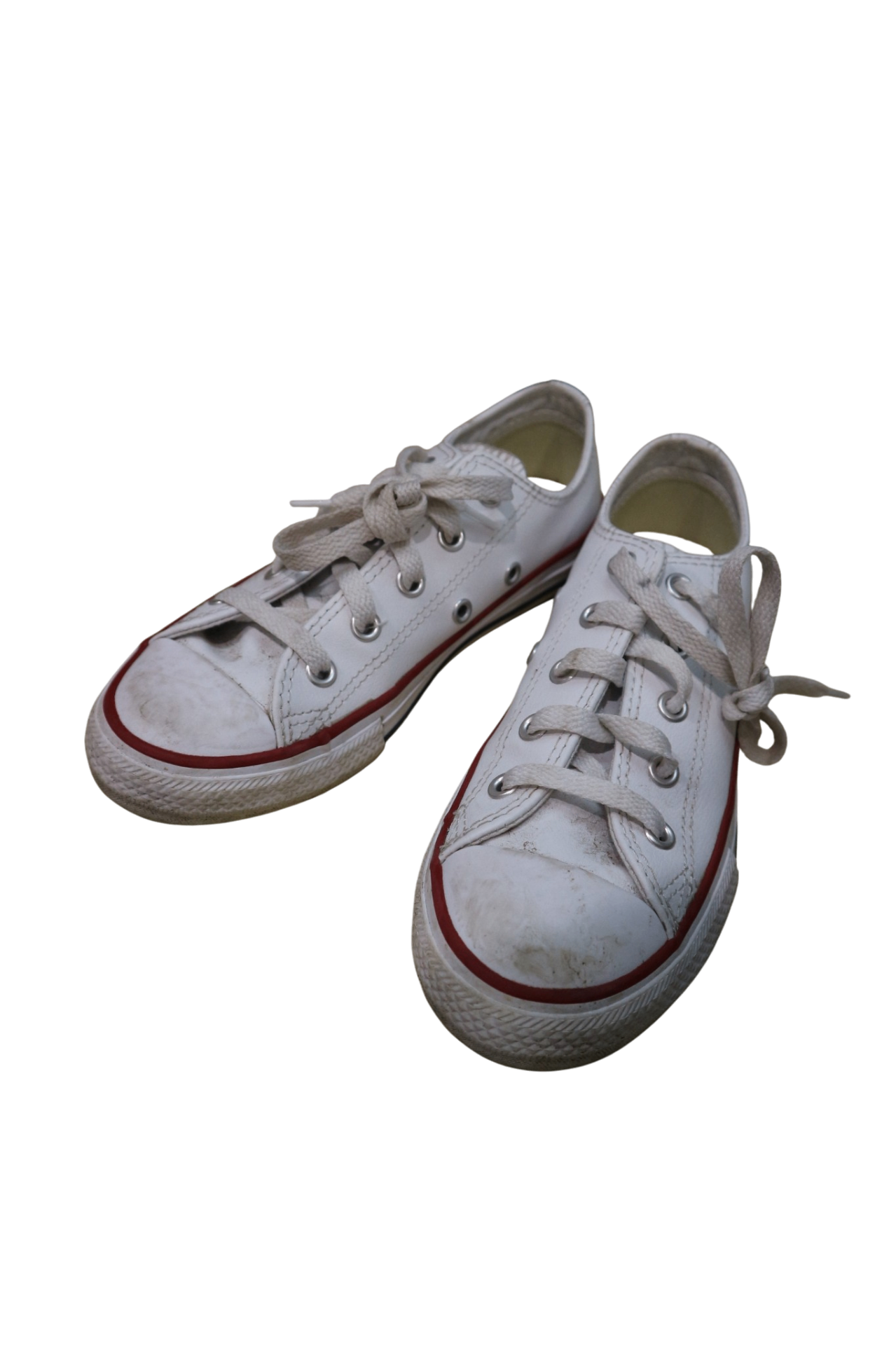 Converse Shoes, White, US 1/EUR 32