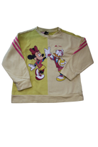 adidas x Disney Jumper, Yellow with Pink Trims, 6-7Y