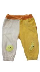 Halcyon Nights Pants, Cream, Yellow, Orange, 1