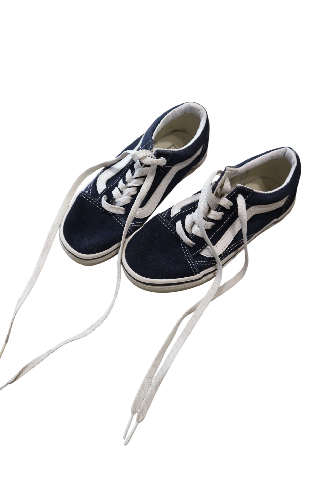 Vans Sneakers, Navy blue and white, US 13/EUR 30.5