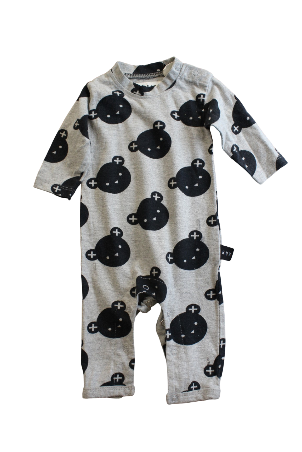 Huxbaby Jumpsuit, Grey, 000