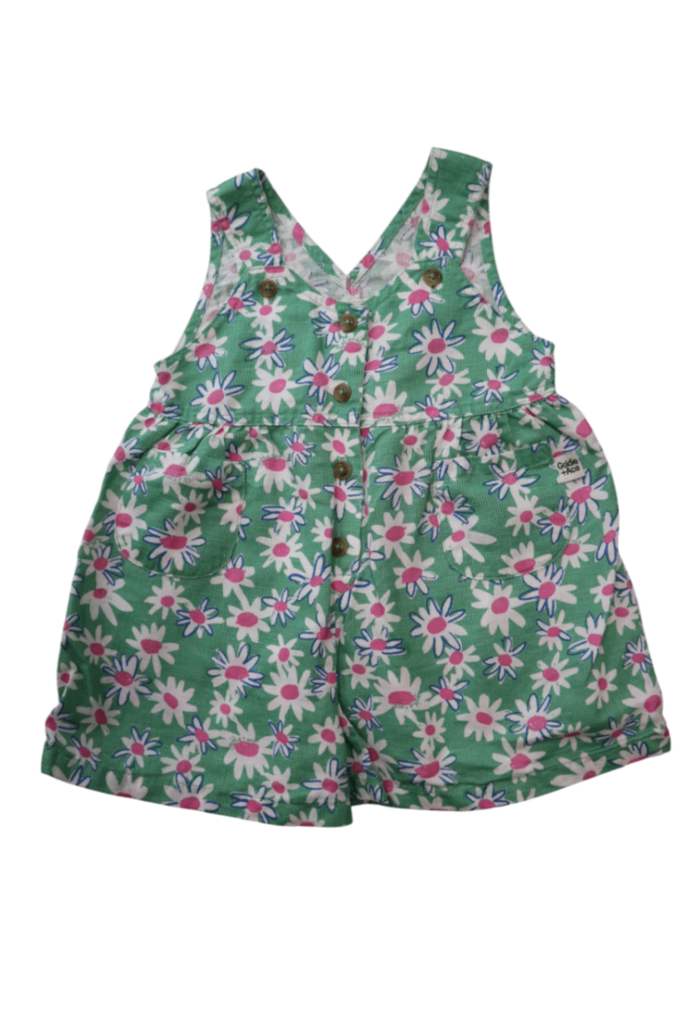 Goldie + Ace Playsuit, Green, 0