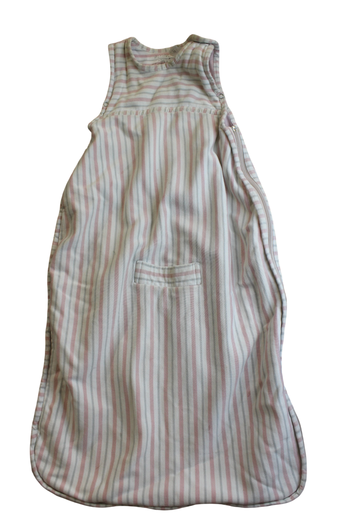 Merino Kids Sleeping Bag, white/pink, 0-24m