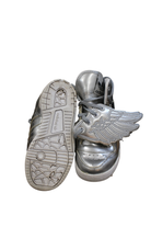 Adidas x Jeremy Scott Sneakers, Silver, US 9/EUR 26