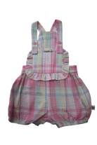 Goldie + Ace Playsuit, Pastel pink, blue, yellow and white, 0
