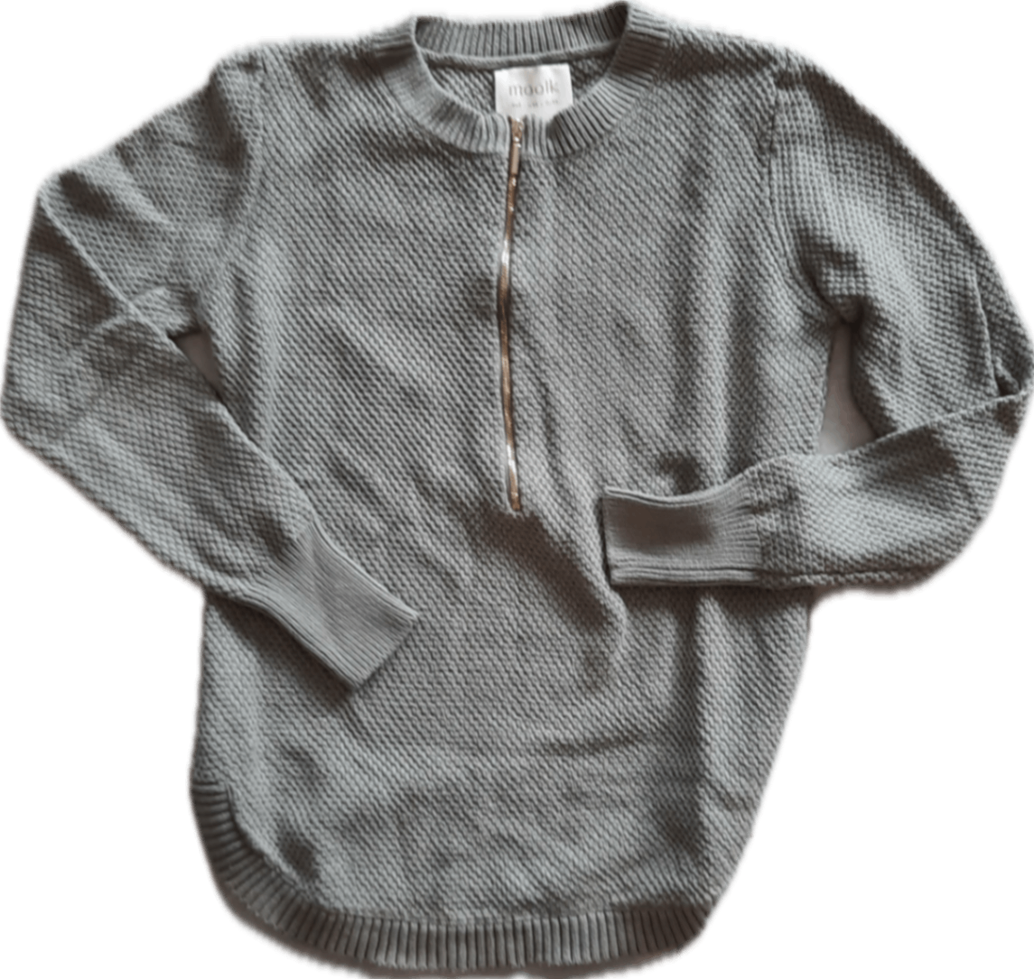 Moolk Jumper, Olive, 6