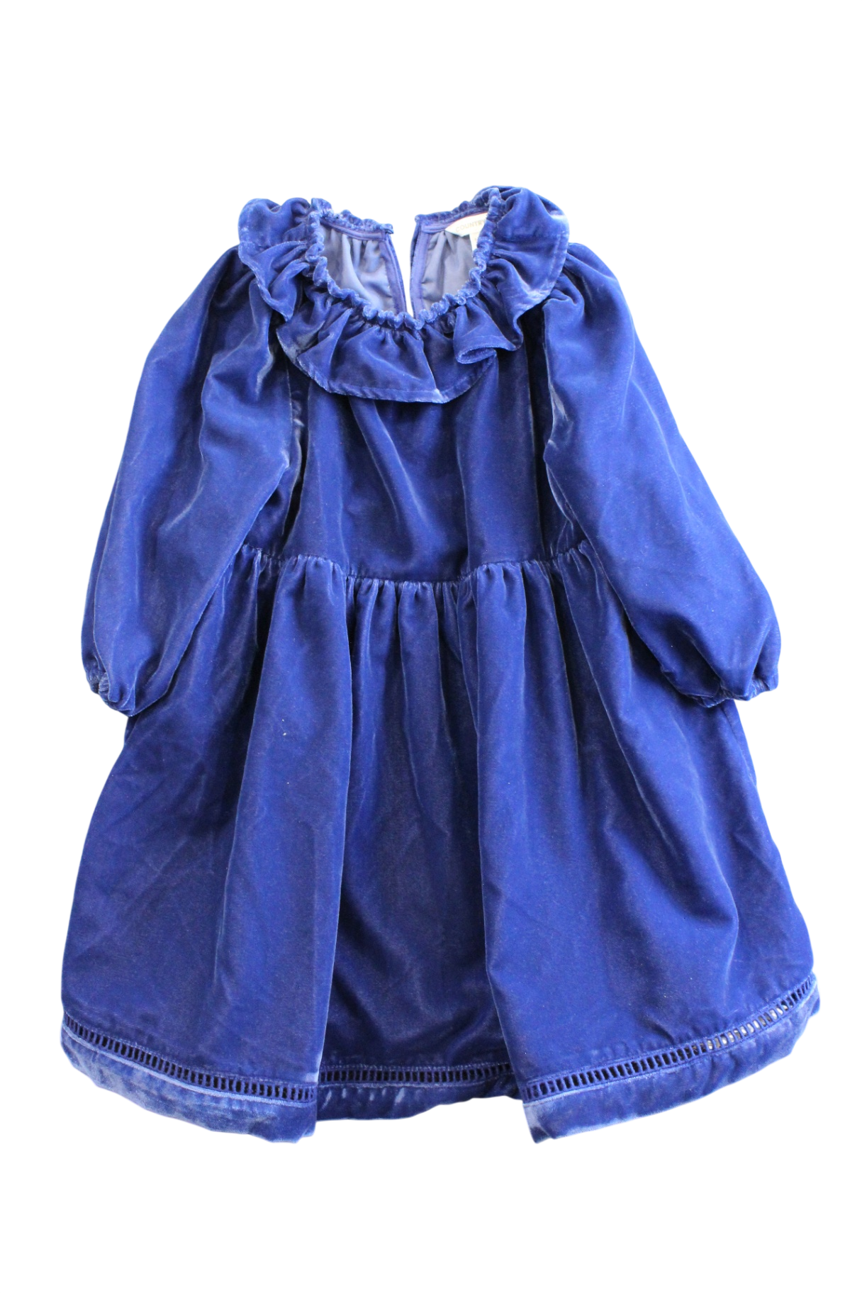 Country Road Dress, Blue Velvet, 2