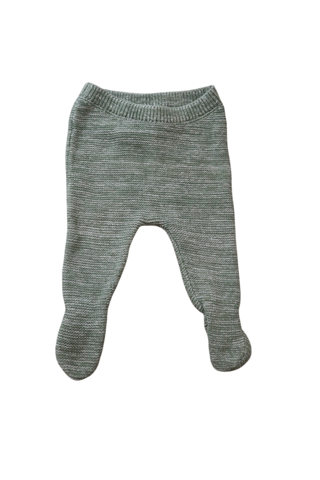 Seed Knit Leggings, Grey-Green, 00