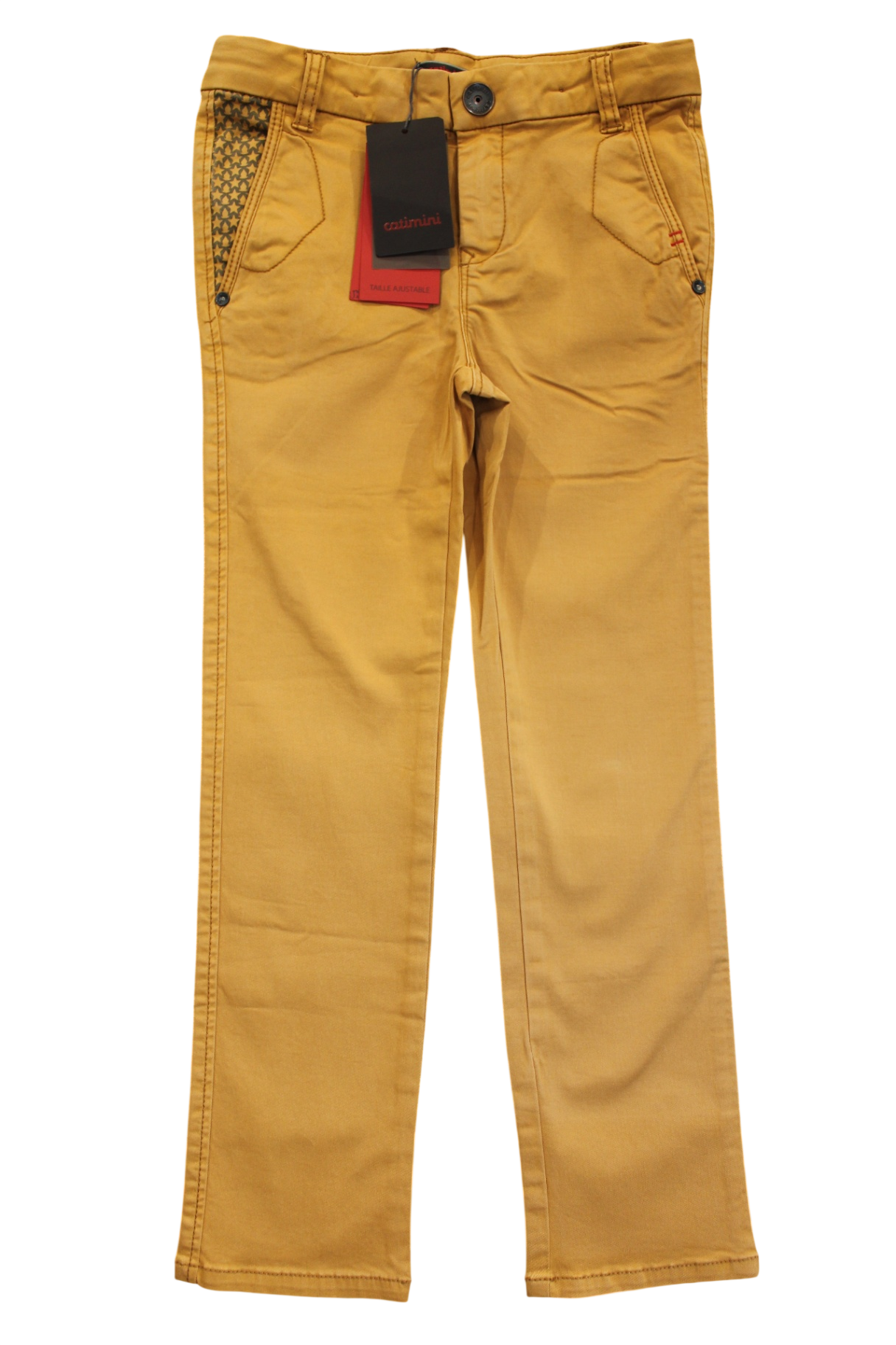 Catimini Pants, tan/yellow, 7
