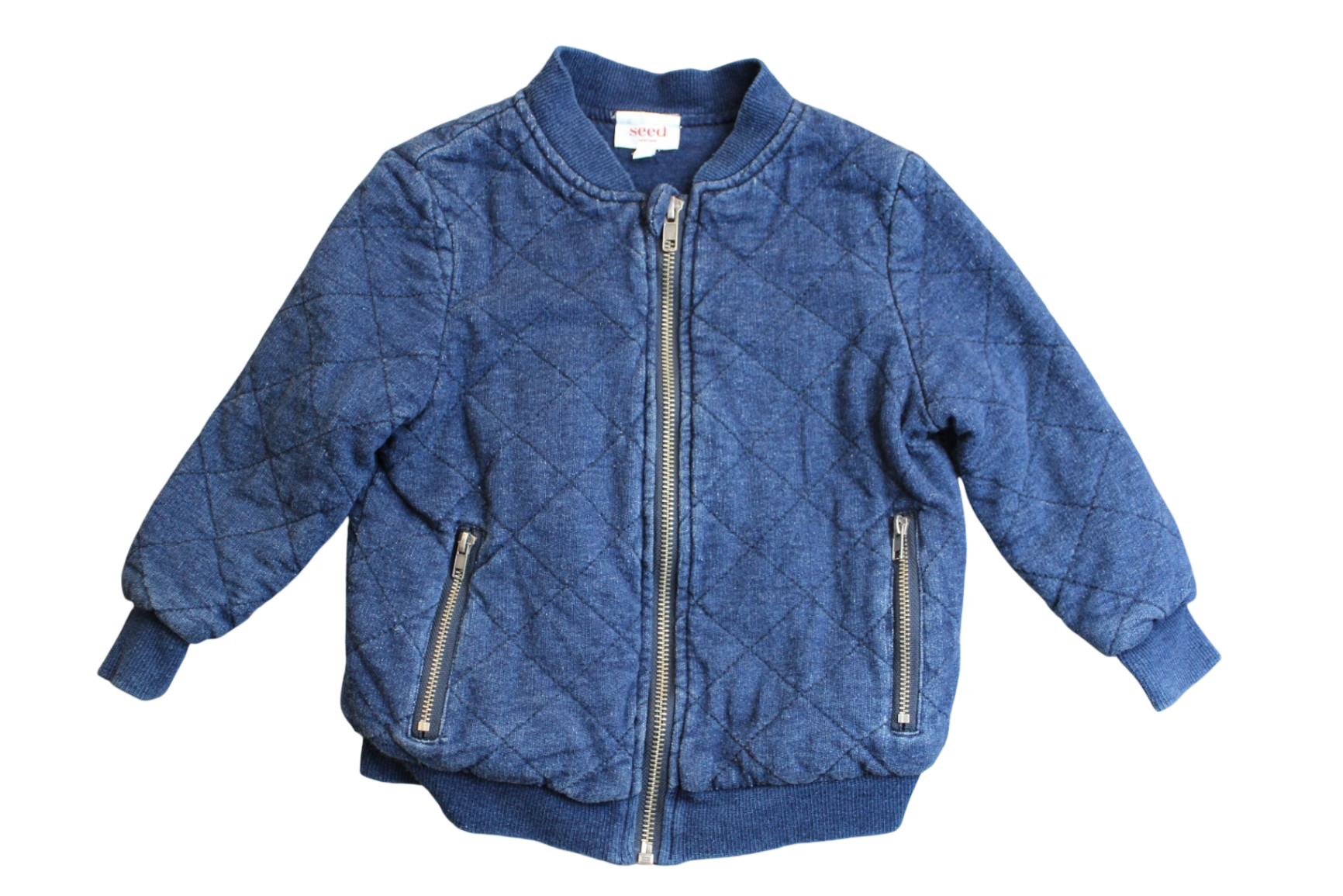 Seed Jacket, Blue/quilted, 2