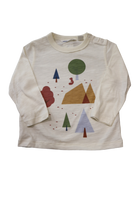 Country Road Long-Sleeve T-Shirt, Cream, 00