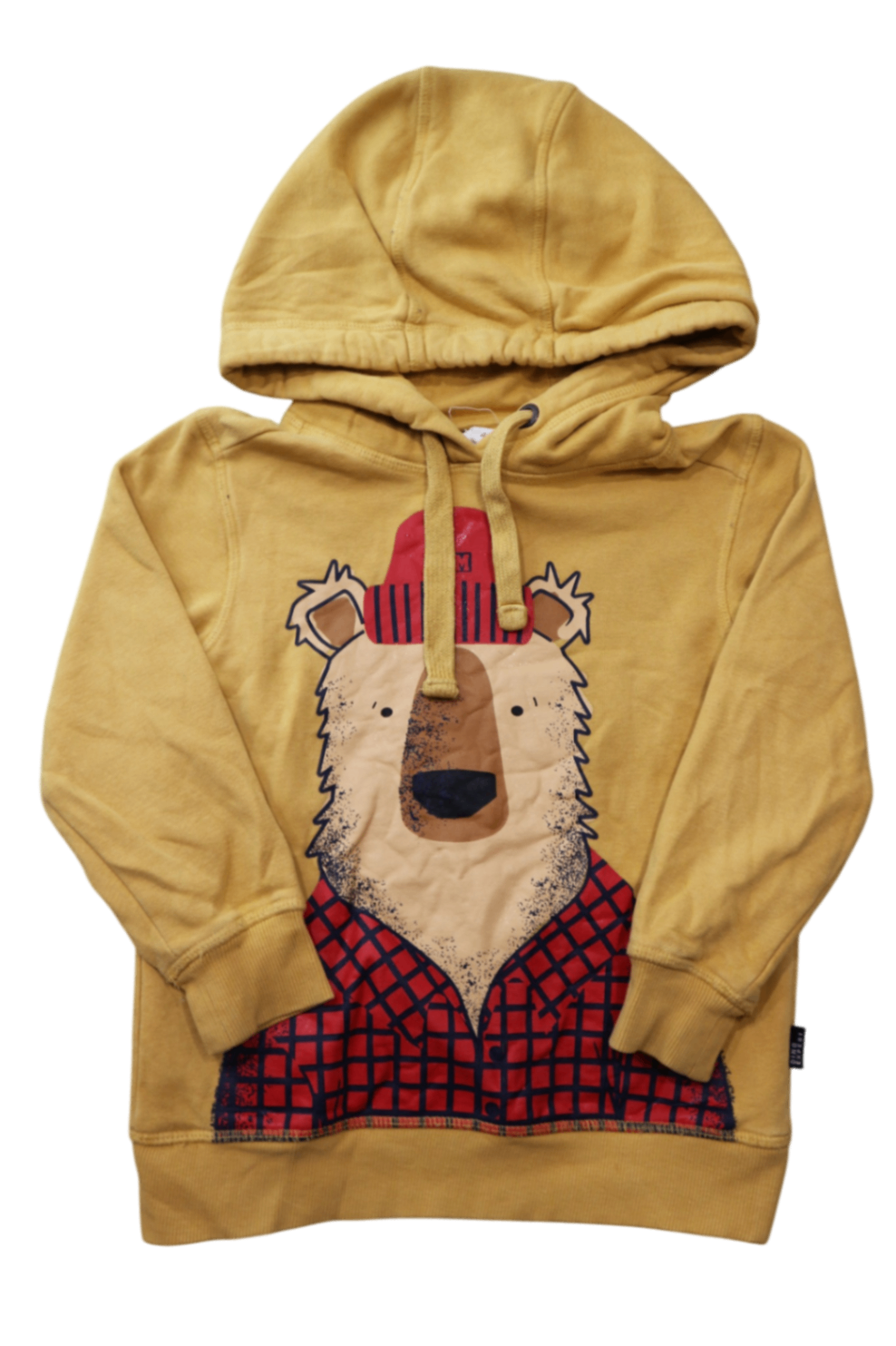 Milkshake Hoodie, Mustard yellow, 4